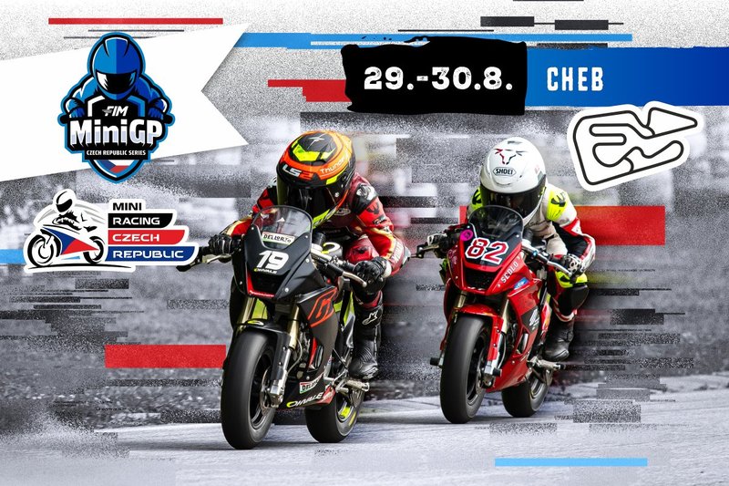 Informace k šestému závodu FIM MiniGP CZ a Miniracing CZ v Chebu