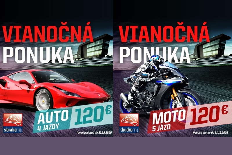 SLOVAKIA RING: DARČEKY PRE KAŽDÉHO