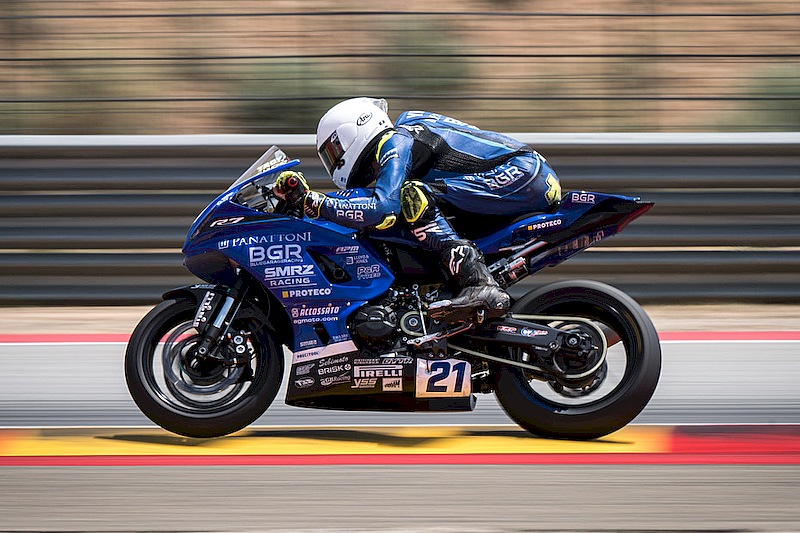 Velké zlepšení a další body pro tým Panattoni BGR Smrz Racing z rozpáleného Aragonu