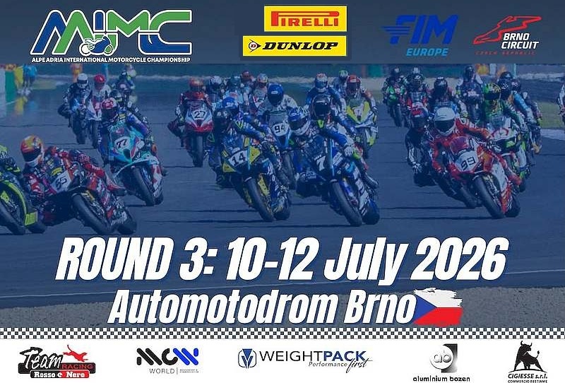 Alpe Adria, MMSR, MMČR Brno 2026 – live timing a výsledky