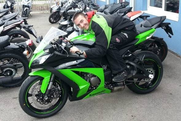 Svitok si prevzal novú Kawasaki