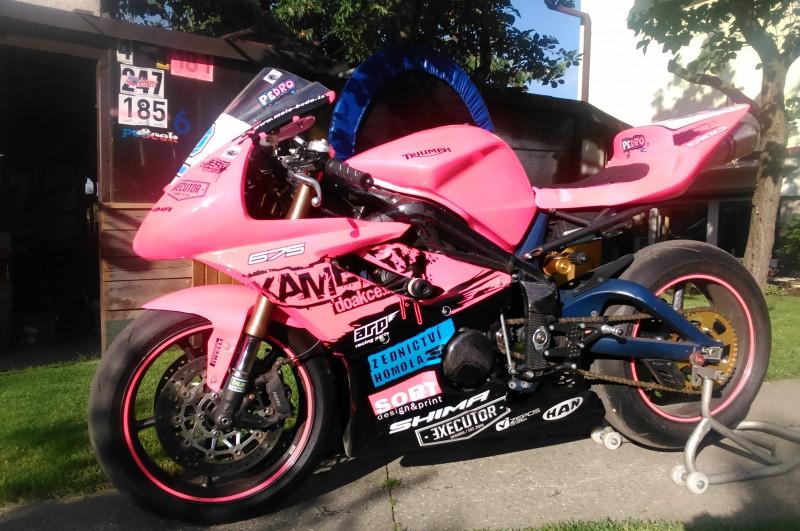 Prodám Triumph Daytona 675 v úpravě SSP