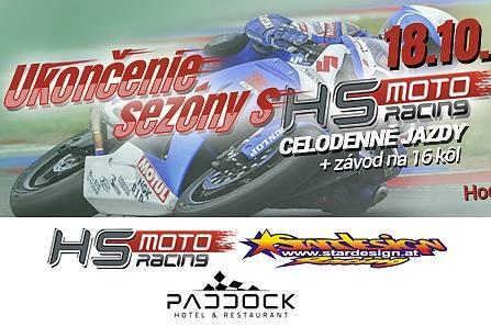 Ukončenie sezóny s HS moto racing na Pannonii