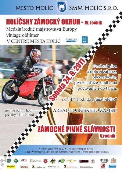 Holíčsky Zámocký okruh sa blíži